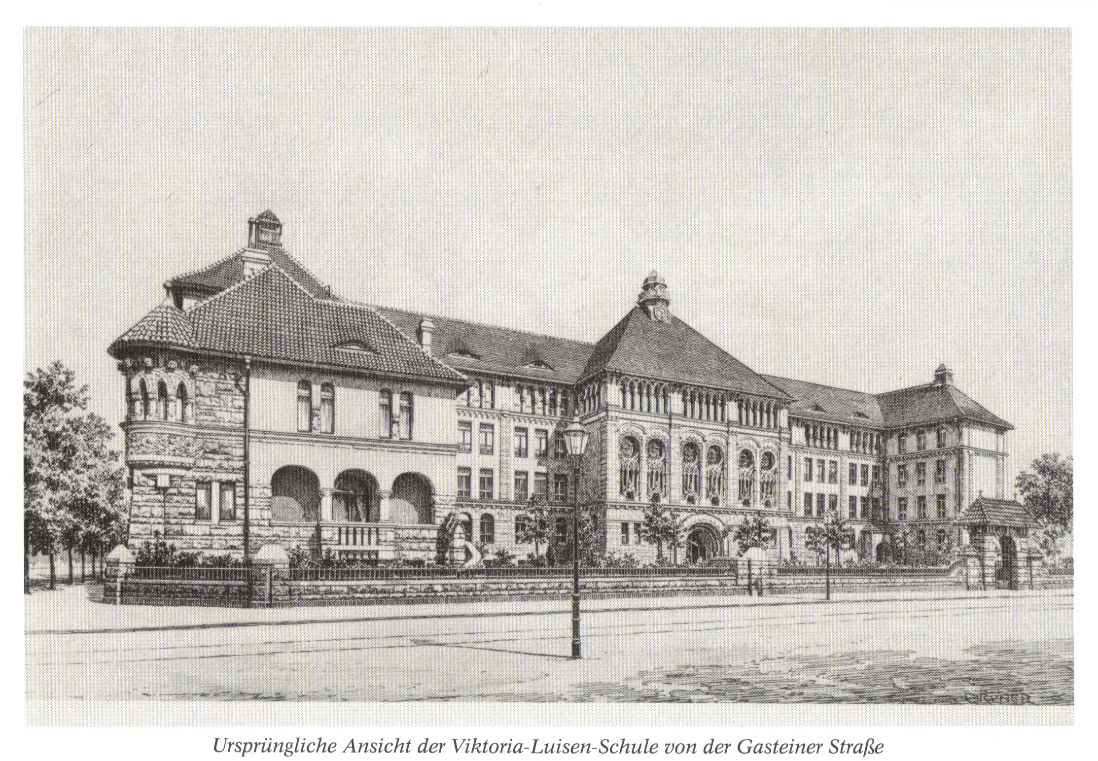 Schulhaus um 1904 (Viktoria-Luisen-Schule)