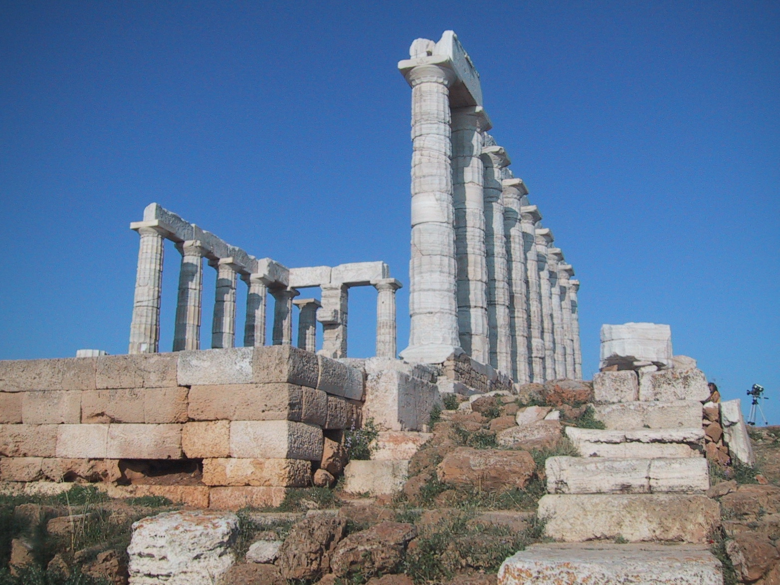 Tempel am Kap Sunion