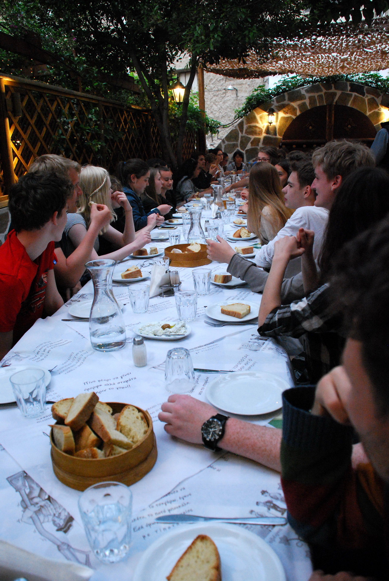 Abschlussessen in Athen