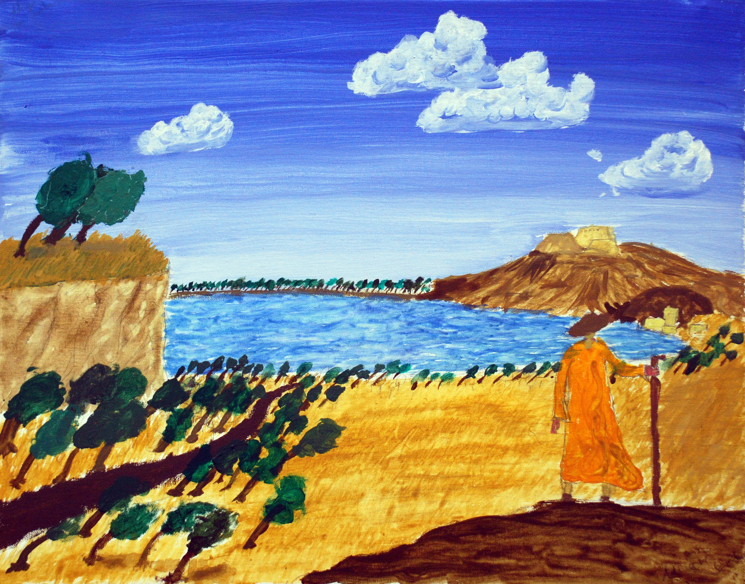 Goethe im sommerlichen Italien (Kunstprojekt - Projekttage 2019)